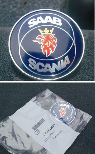 Saab 9000 bonnet badge hood badge 1986 -1998 4522884 cse aero cs cde griffin