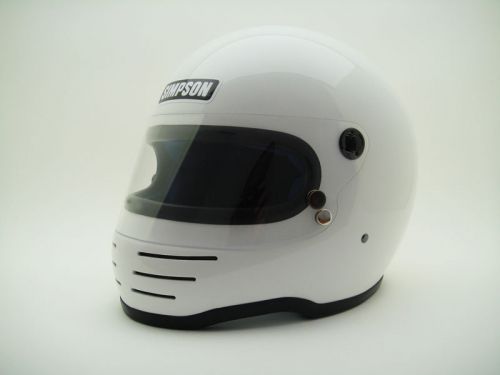Vintage simpson m41 racing car helmet classic 70&#039;s nomex indy 500 daytona drag