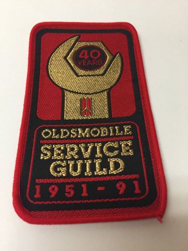 1951-91 oldsmobile service guild mechanics patch - new