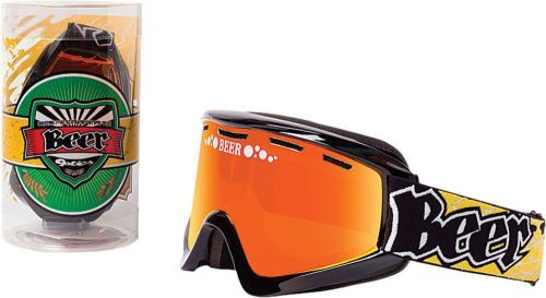 Beer optics ice cold beer foamy mens snowboard skiing snowmobile goggles