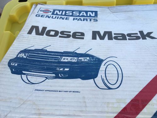 Brand new genuine oem nissan frontier nose mask bra front cover 1998 1999 2000