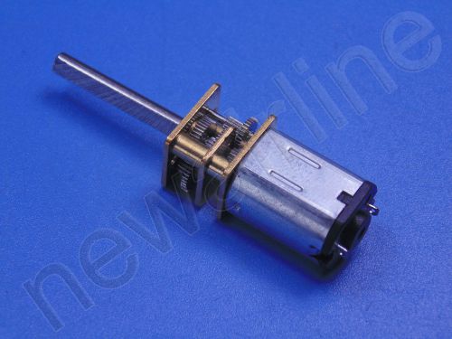 New n20 dc3v 6v 12v micro speed reduction gear motor with metal gearbox wheel