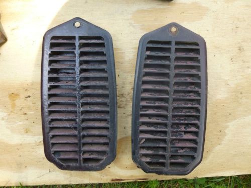 1970-72 chevy/gm door jamb vent grille pair chevelle gto monte carlo cutlass