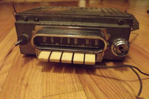 1961 ford falcon stomberg carlson 61fapb am radio - bench tested with warranty