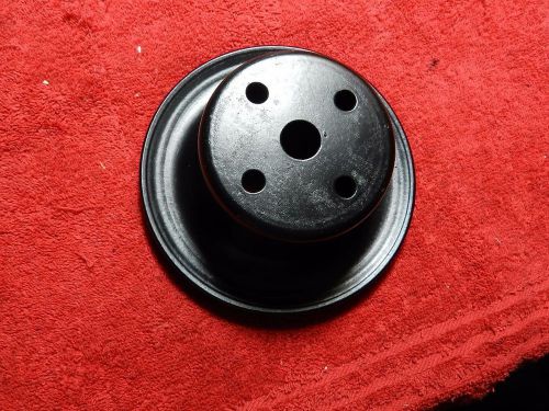 Detailed 1 groove water pump pulley no ac 72-73 dart/cuda/challenger/duster 318