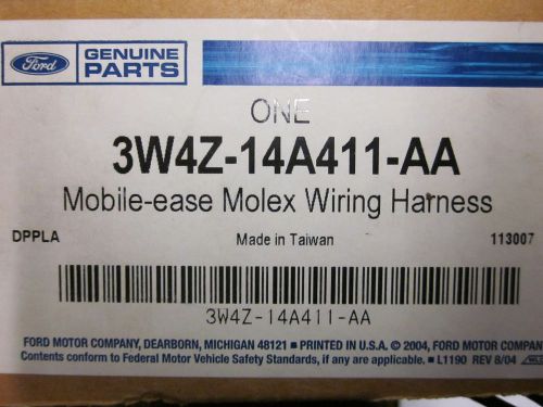 Ford oem-engine control module wiring harness 3w4z14a411aa