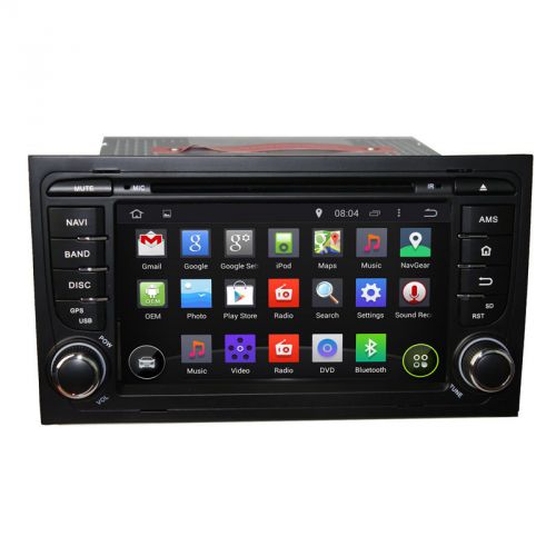 Audi a4,s4,rs4 android 5.1 car dvd with gps quad core 1024x600
