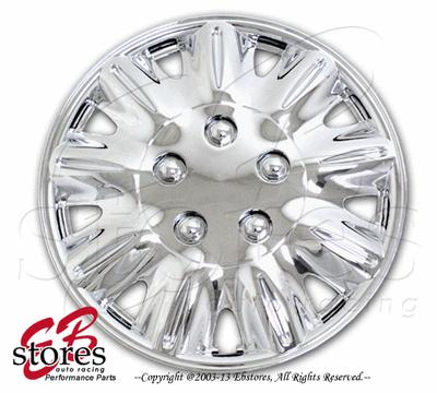 One set (4pcs) of 15 inch chrome wheel skin cover hubcap hub caps 15" style#029