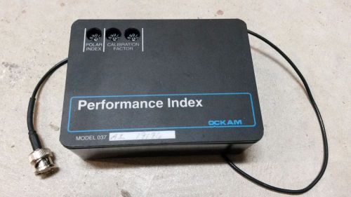Ockam 037 performance index (version a2)