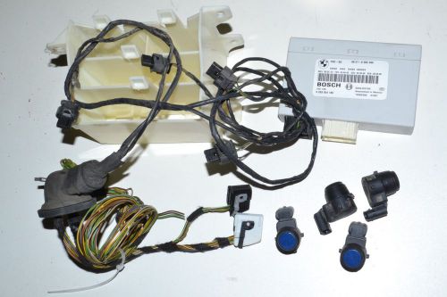 Bmw e81 e82 e87 e88 e84 e90 e91 e92 e93 pdc parking sensor module set kit wiring