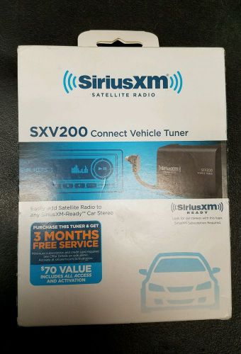 Sirius xm sxv200 satellite radio tuner
