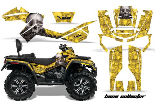 Amr racing atv graphic kit canam outlander max 500/800 decal sticker part by