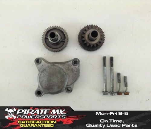 Engine starter gears &amp; cover from honda trx 400ex 2004 #91