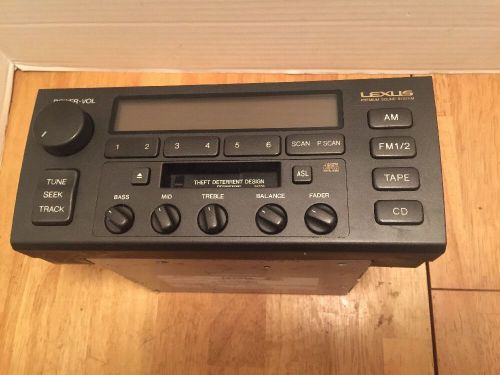 Pioneer toyota lexus cassette radio  86120-50450  kex-m9076zt