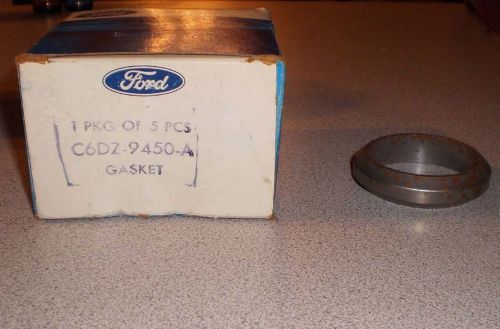 Nos obsolete oe ford steel exhaust donut gasket mustang fairlane falcon futura