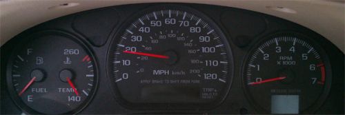 Repair service  2003, 2004, 2005, 2006 chevy impala monte carlo cluster