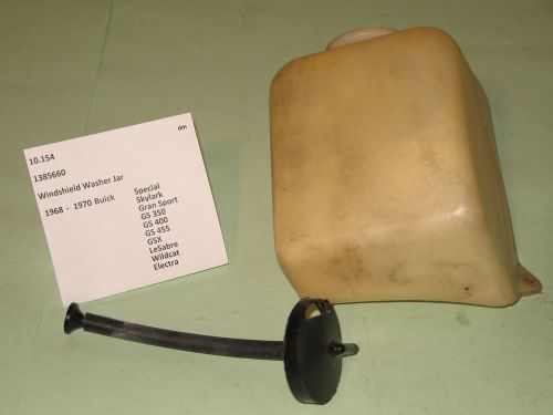 1968-1970 buick skylark gs lesabre wildcat electra washer jar 1385660