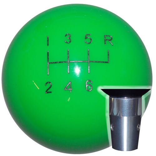 Synergy green 6 speed nonthreaded shift knob kit u.s. made