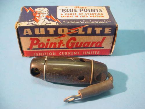 1930&#039;s-1940&#039;s-1950&#039;s chrysler nos auto-lite point guard ignition current limiter