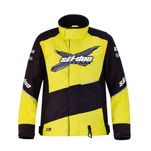 Skidoo ski doo can am men&#039;s x-team winter jacket 4407051496 yellow 2x-large