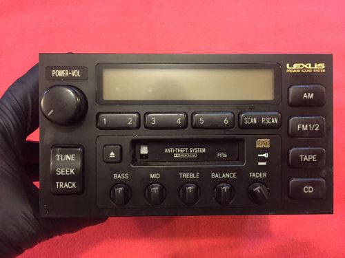 Lexus lx450 oem factory stereo – radio - receiver - 96-97