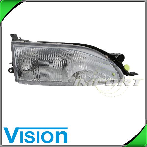 Passenger right side headlight lamp assembly replacement 1995-1996 toyota camry