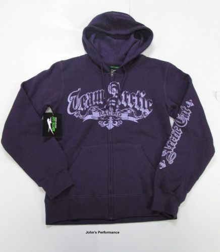 Women&#039;s team arctic cat purple full zip up hoodie s m  xl 5253-842 5253-846