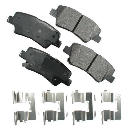 Akebono act1445 rear ceramic brake pads