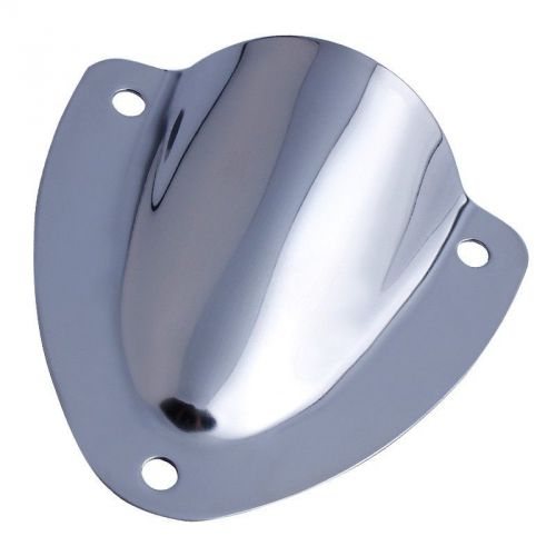 Whitecap clam shell stainless steel midget vent 8.125&#034;x2.25&#034;