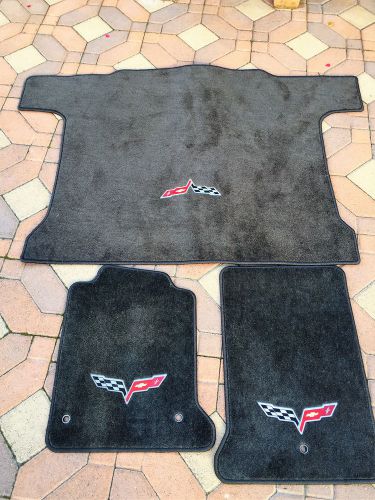 Corvette floor and cargo mats