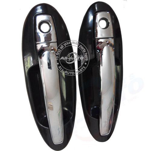 Chrome front left front right outside door handles for hyundai sonata 01-05 2pcs