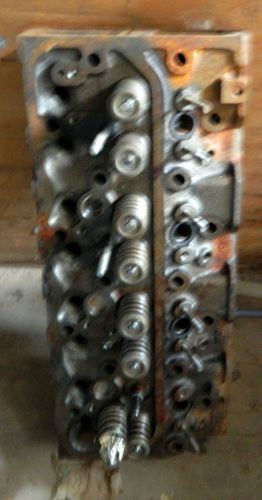 Used 4bdt1 cylinder head w/ valves isuzu npr 3.9l diesel 1990&#039;s