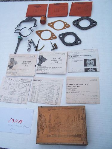 (#241) carter carbureter repair kit no. 1311a for  mopar  1941-43