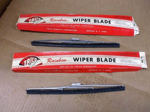 Nos trico rb-10 rainbow wiper blade-lot of two pieces