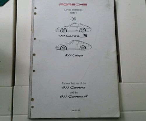 Porsche 1996 911 carrera s and 911 carrera service information technik 49952196