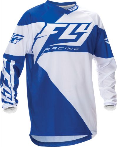 Fly racing 369-921l f-16 jersey blue/white l