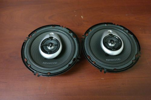 Kenwood kfc-1693ps 240 watts 3-way 6.5&#034; car speakers (2)