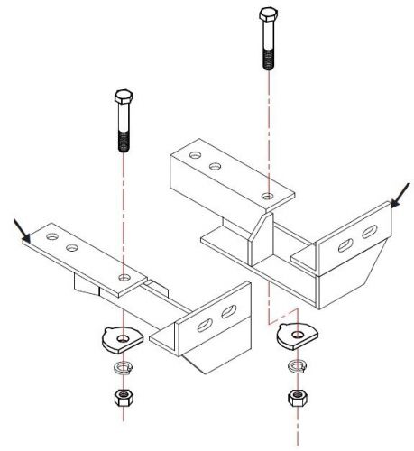 Roadmaster 1141-1 tow bar base plate bracket for toyota