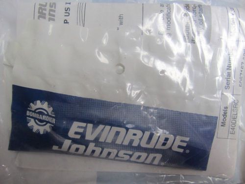 Omc 5006206 e-tec strt kit assy evinrude johnson outboards