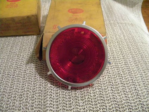 1962 chevrolet corvair stop and tail light lens with bezel