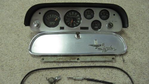 Vintage 1962-1964 corvair monza 900 spyder instrument panel and glove box nr