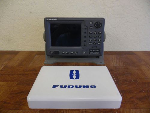 Furuno gp-1650wf gps waas chartplotter/sounder 100% good screen head unit only