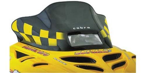 Cobra 13 black/yellow windshield ski-doo formula sl/sls 1995-1998