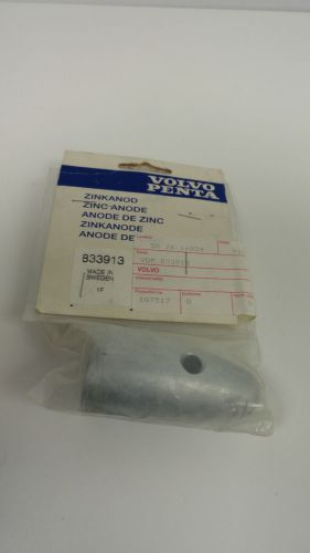 Volvo penta prop shaft zinc anode, part # 833913