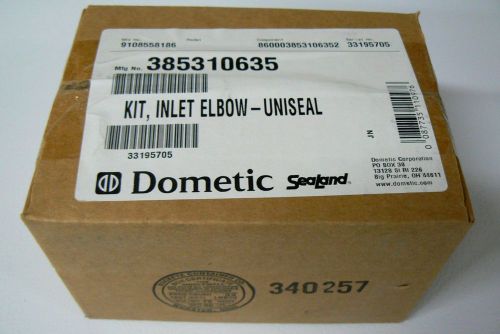 Inlet elbow kit uniseal dometic/sealand 385310635 vaccuum generator ii (vg2)