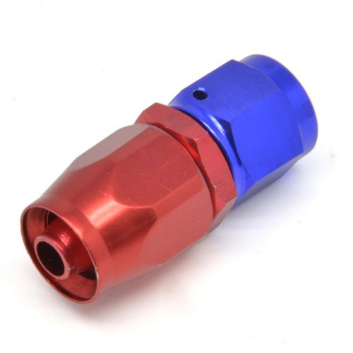 1x -6 an straight swivel seal fuel adapter connector fitting aluminum anodised