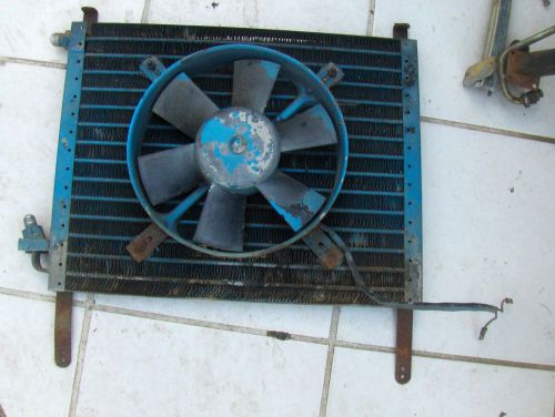 Bmw  633 or 635 a/c  condenser with fan     e24