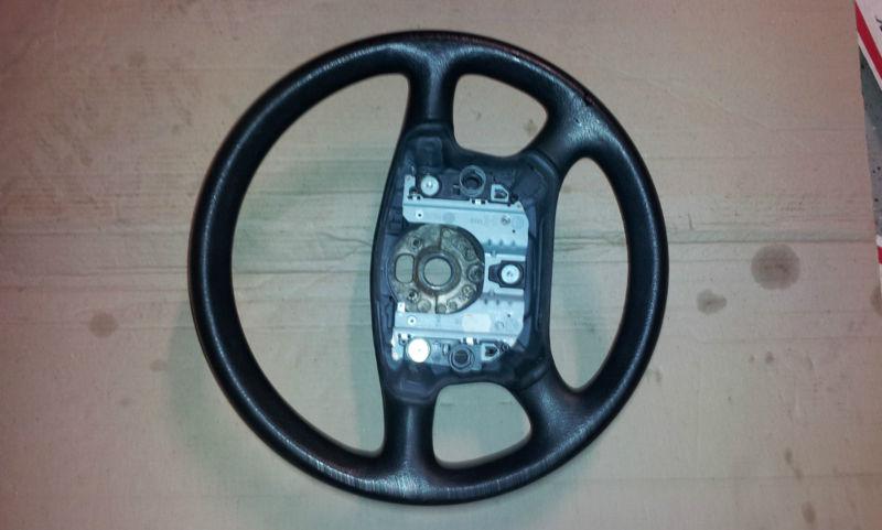 98-05 vw passat black 4 spoke vinyl steering wheel - 3b0 419 091 ae