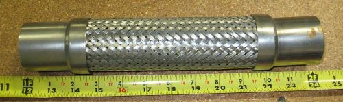 Stainless steel  flex bellow hose/exhaust joint pipe 2&#034; x 8&#034; x 12&#034;