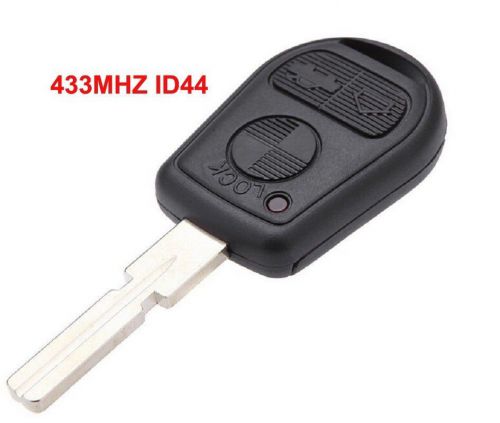 Remote key 3 button 433mhz id44 chip hu58 for bmw 3 5 7 x5 x3 z4 e38 e39 e46